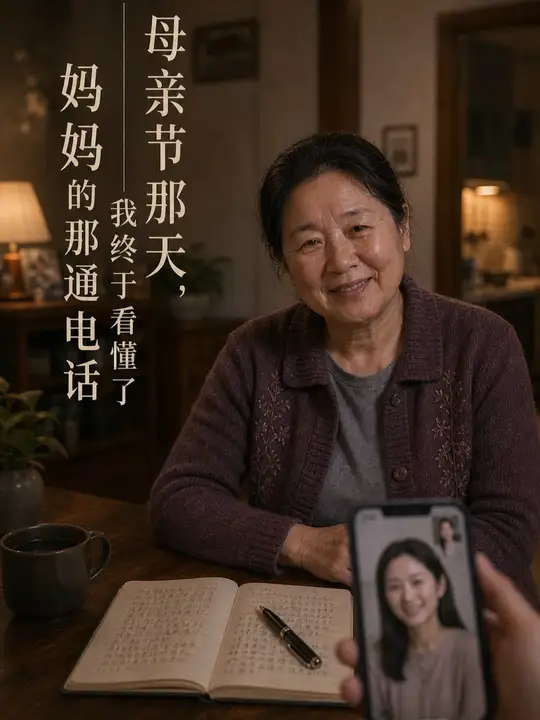 母亲节那天，我终于看懂了妈妈的那通电话